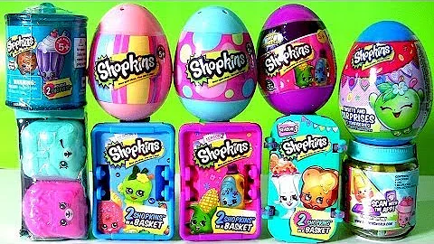 Shopkins Collection Series 1, 2, 3, 4, 5, 6 Shopkins Chef and Shopkins Egg