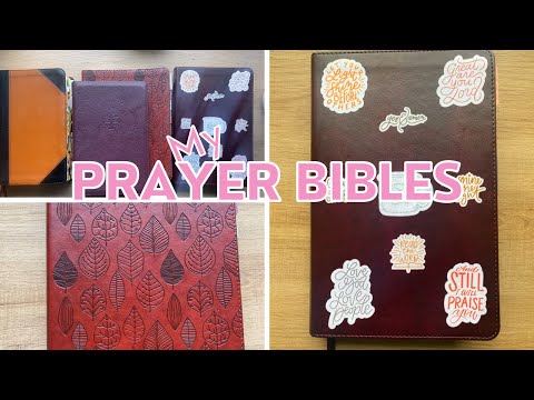 How To Use My Prayer Bible | My New Prayer Bible | Praying Scripiture