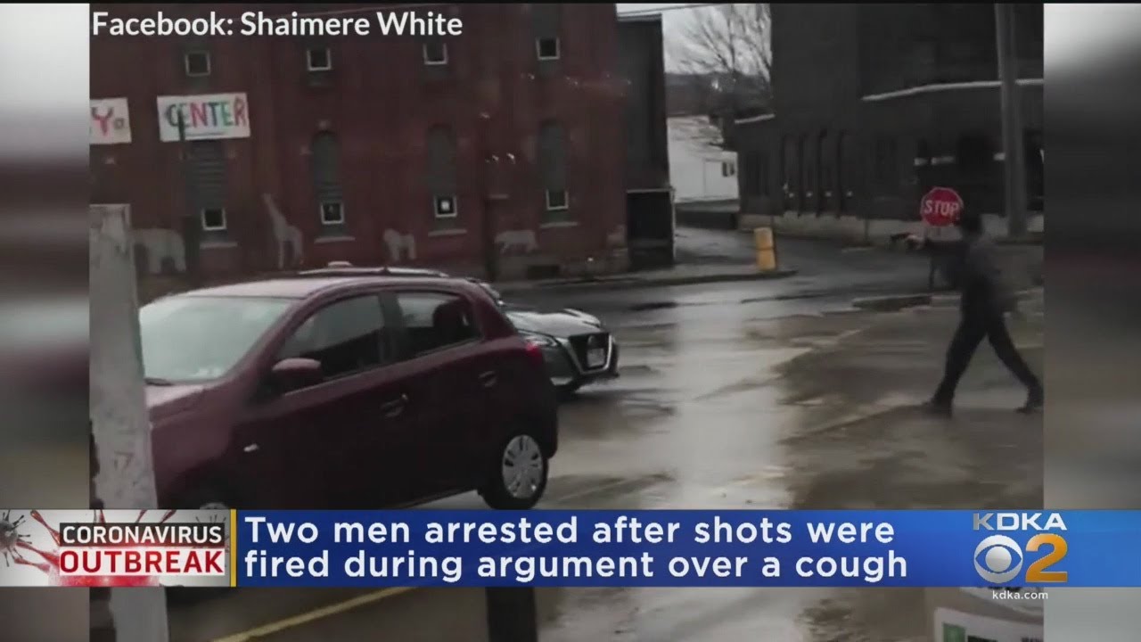 2 Men Arrested After Shots Fired During Argument Over A Cough - YouTube