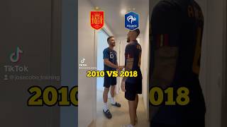 Spain 2010 vs France 2018 #mejor11 #comparandoplantillas  #france2018 #españa2010 #worldcup