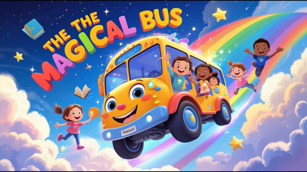 The Magic School Bus | Kids Song | Tiny Tunes TV | Nursery Rhymes for ...