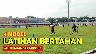 Latihan bertahan utk pemain sepakbola