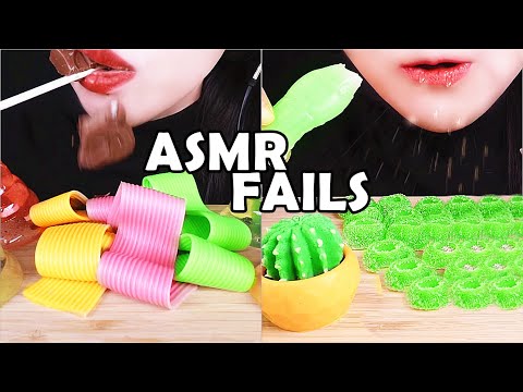 ASMR FAIL COMPILATION #5 DROPPING THINGS FUNNY BLOOPERS | EATING SOUNDS Abbey ASMR 咀嚼音 먹방 FOOD