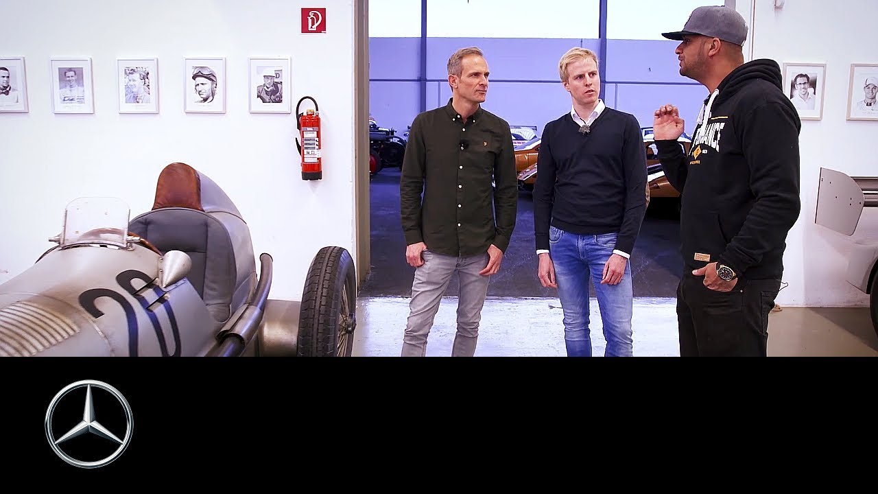 oldtimers jokes JP Kraemer and Matthias Malmedie: History of Formula 1 | Let’s Talk Mercedes Part 3