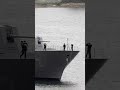 護衛艦クマノ横須賀初入港