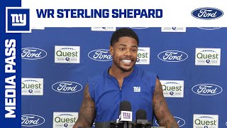 Sterling Shepard Darren Waller Hes A Monster, Hes A Freak New York Giants