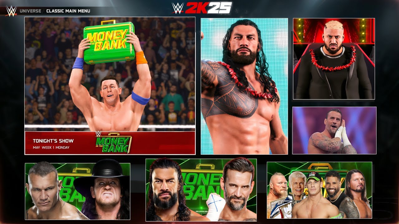 WWE 2K25 LIVE Stream - Money In The Bank Special #3