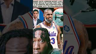 👀 LeBron's Commute to Philly Would Be INSANE