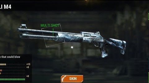 GLACIER BENELLI M4 Gun Game Play in Dead Target