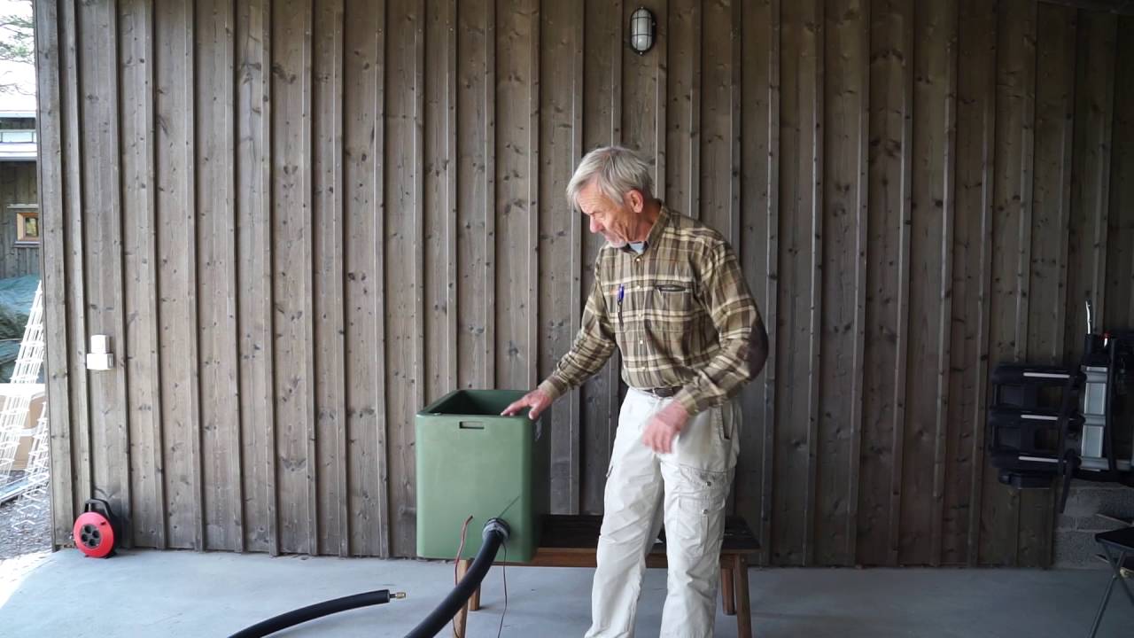 Montering av automatisk vattenpåfyllning på TB 65 ECO