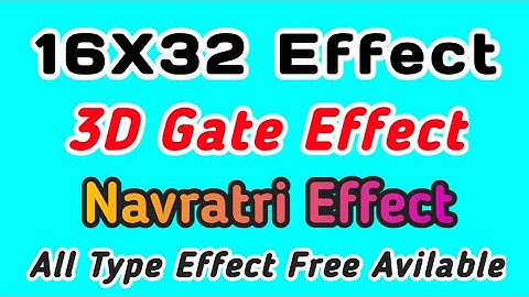 16X32 Pixel Led Effect | 3D Gate Effects | @bharatpixelled2904 | Navratri Effects | pixel led lights