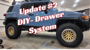 FJ Cruiser Drawer Build Update #2 – Major Changes & 8020 Frame Reveal!
