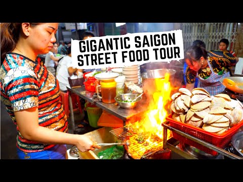 UNREAL STREET FOOD in Vietnam | Vietnamese SEAFOOD feast | Best street food in Ho Chi Minh City