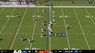 Los Angeles Rams vs Cleveland Browns