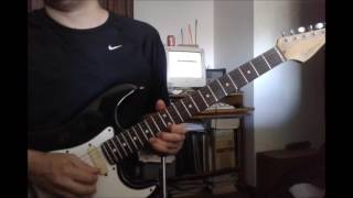 Just a loser (Robert Cray) guitar solo cover