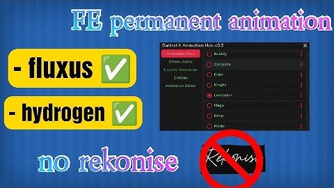 script FE permanent animation go to pin comment to try the script enjoy