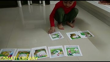 Story sequence (school interview) from Unnati Library