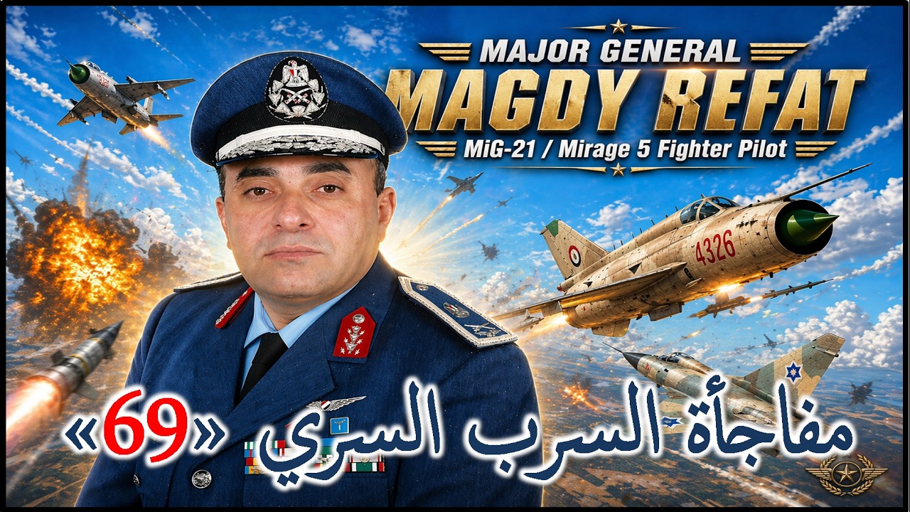 لقاء مع اللواء طيار مجد الدين رفعت احد ابطال القوات الجوية في حرب الاستنزاف وحرب أكتوبر
