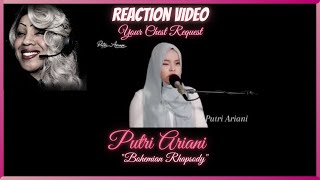(HERE WE GO) Bohemian Rhapsody-Queen Cover By Putri Ariani || Chests Reaction