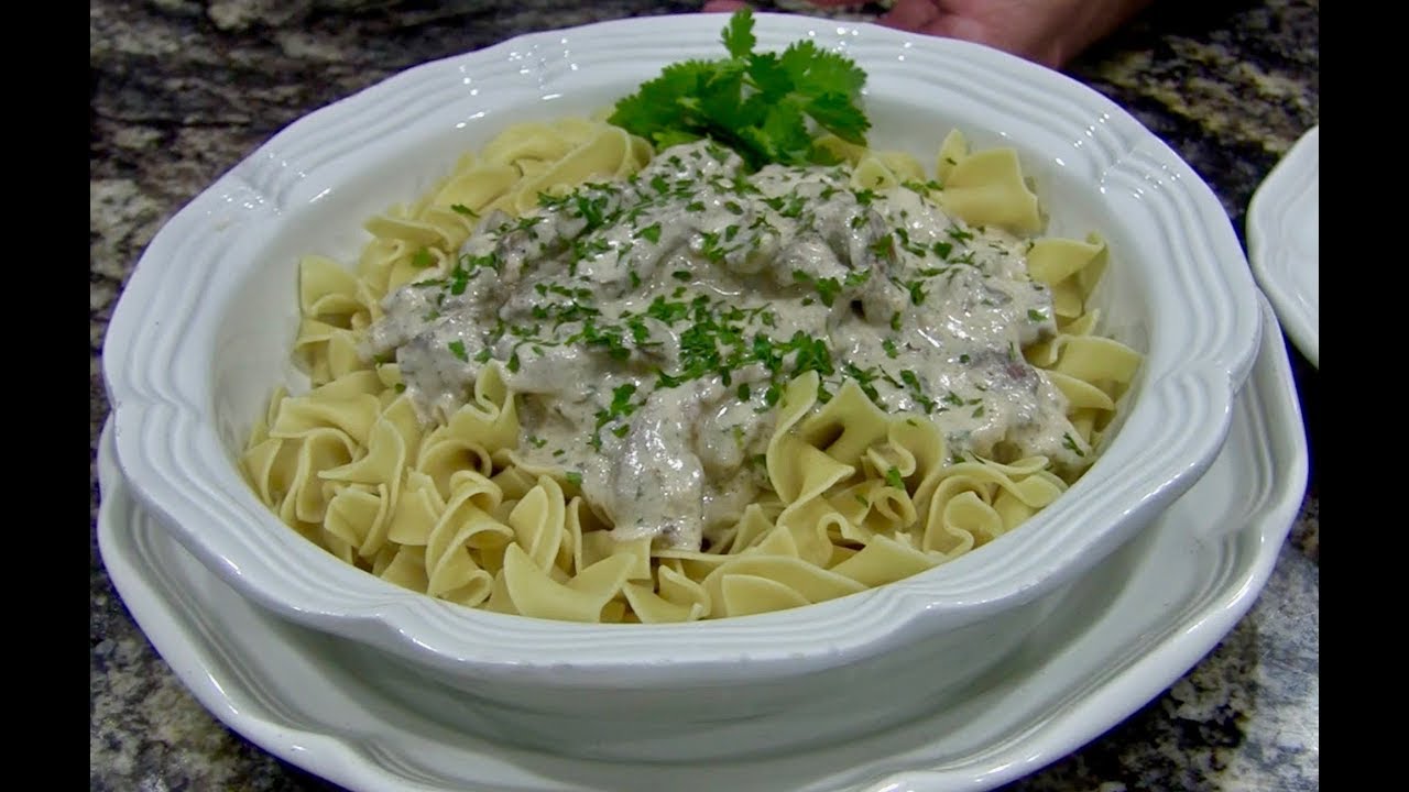 Flank Steak Stroganoff YouTube
