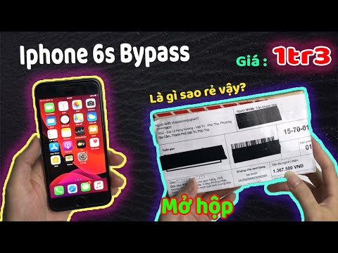 Video Mở hộp iPhone 6s Bypass giá 1tr3 trên LAZADA, SHOPEE. - youtube
