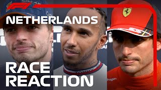 Details Drivers' Post-Race Reaction | 2022 Dutch Grand Prix Guide