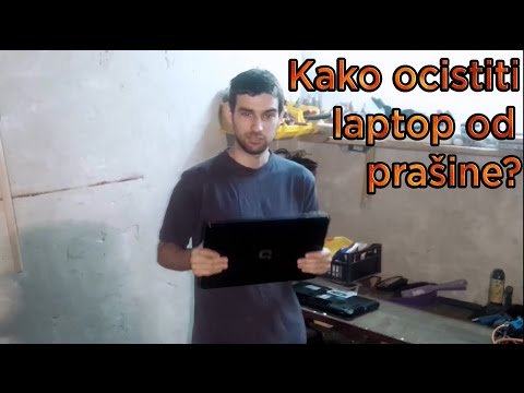 Video: Kako Očistiti Laptop Od Prašine