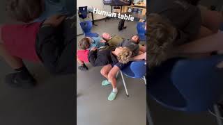 How to make a human table