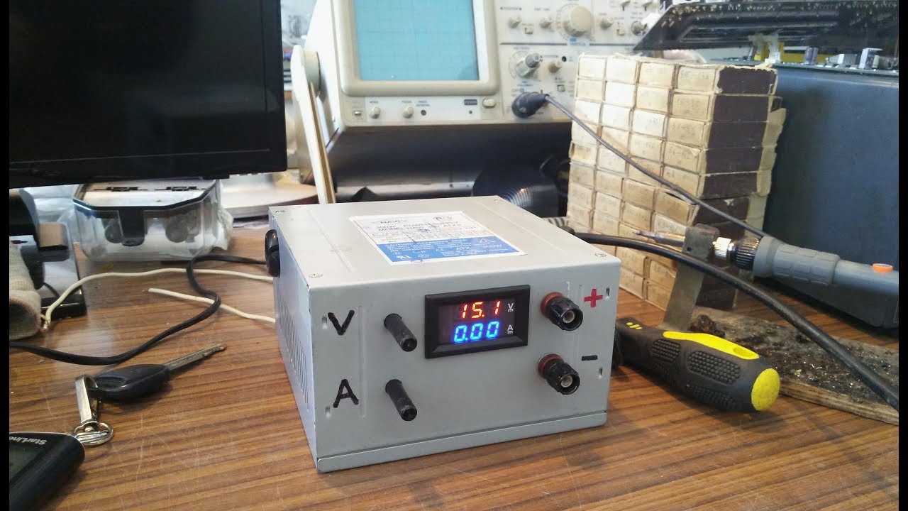 Зарядка АКБ прерывистым током - YouTube