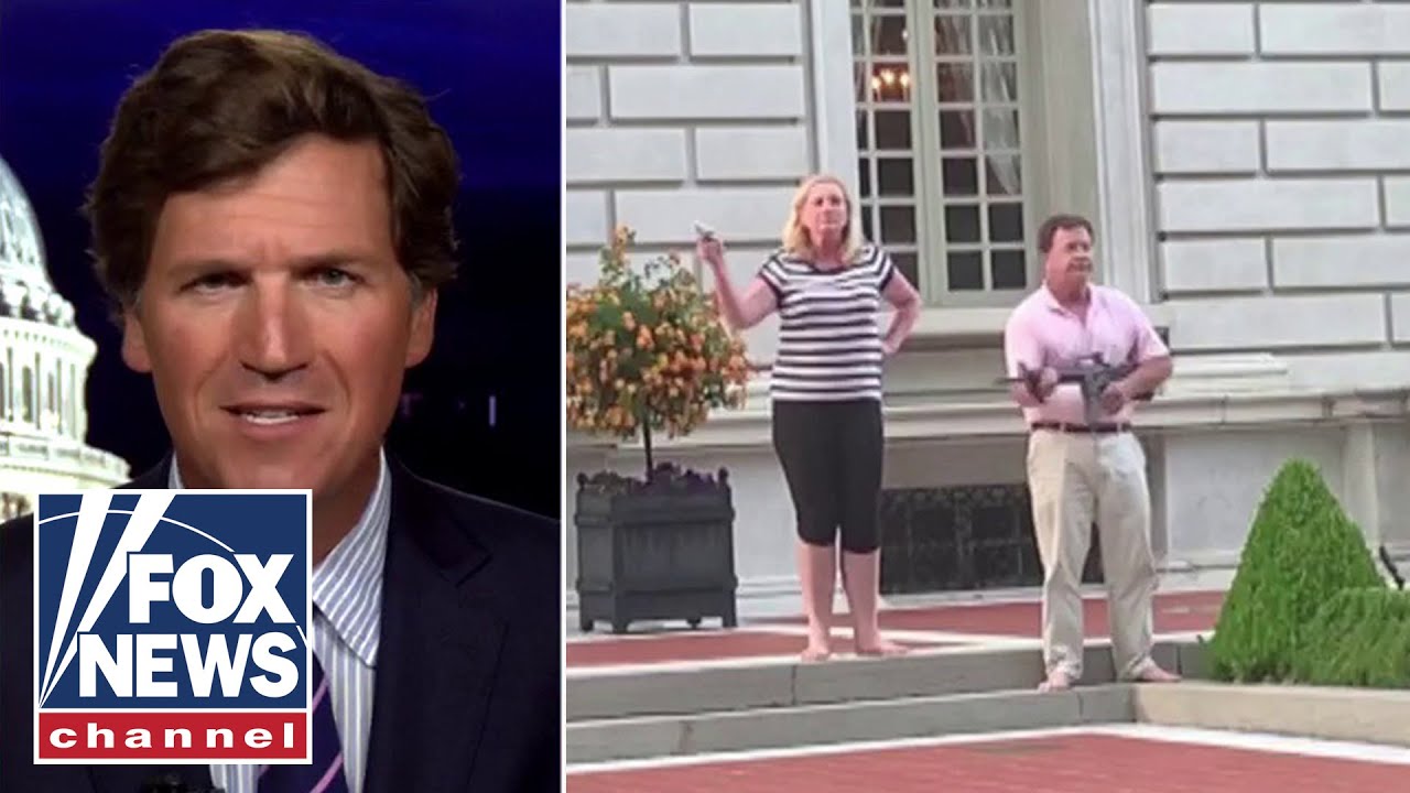 Mark McCloskey may face prison time after defending his home, joins Tucker