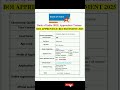 Bank of India (BOI) Apprentices Trainee Recruitment 2025 |New Vacancy 2025 | Job Journey #shorts#job