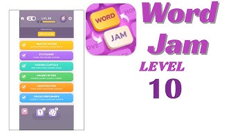 Word Jam Level 10 Walkthrough | Step-by-Step Guide 🧠 | Go Answer