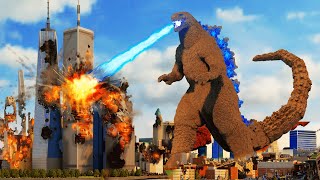 Realistic GODZILLA Destruction 😱 Teardown