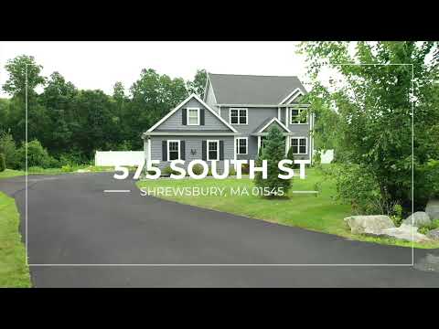 575 South Street, Shrewsbury, MA home video tour