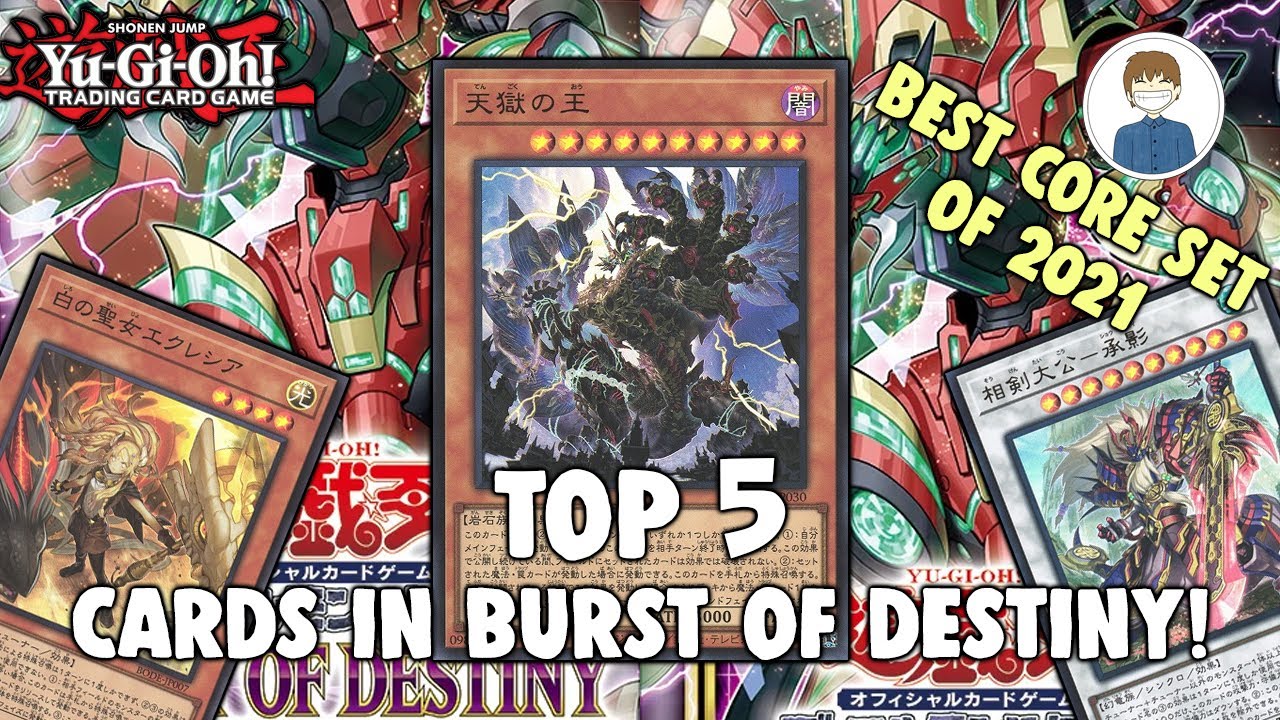 YU-GI-OH! TOP 5 BEST CARDS IN BURST OF DESTINY! YU-GI-OH! TOP 5 BEST CARDS IN BURST OF DESTINY!