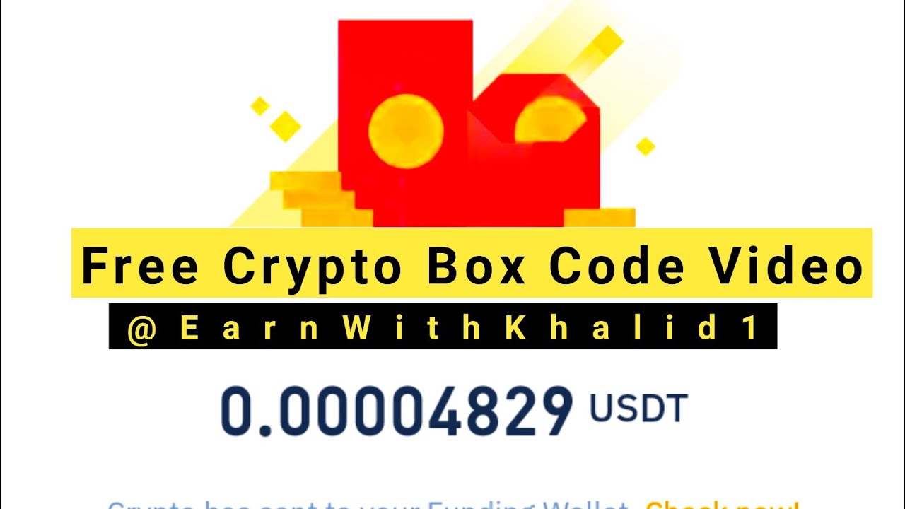 Binance Box Code Free Today || Crypto Box Code Free 2023 # ...