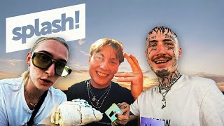 Wir haben 3 Camps Kameras gegeben und das ist beim splash! passiert.