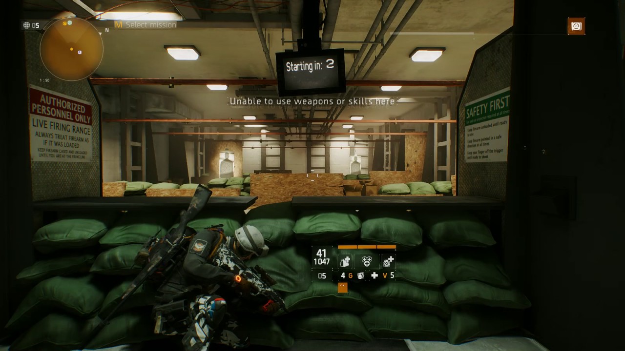 The Division Shooting Range Bug - YouTube