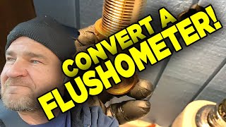How to Convert Flushometer to Traditional 10" Rough Tank & Bowl Toilet screenshot 4