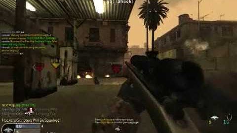 Hacking in CoD4: MW Multiplayer MBL Server
