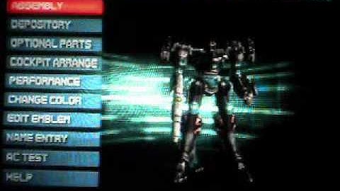 armored core 2 & armored core 2 another age: my best ac