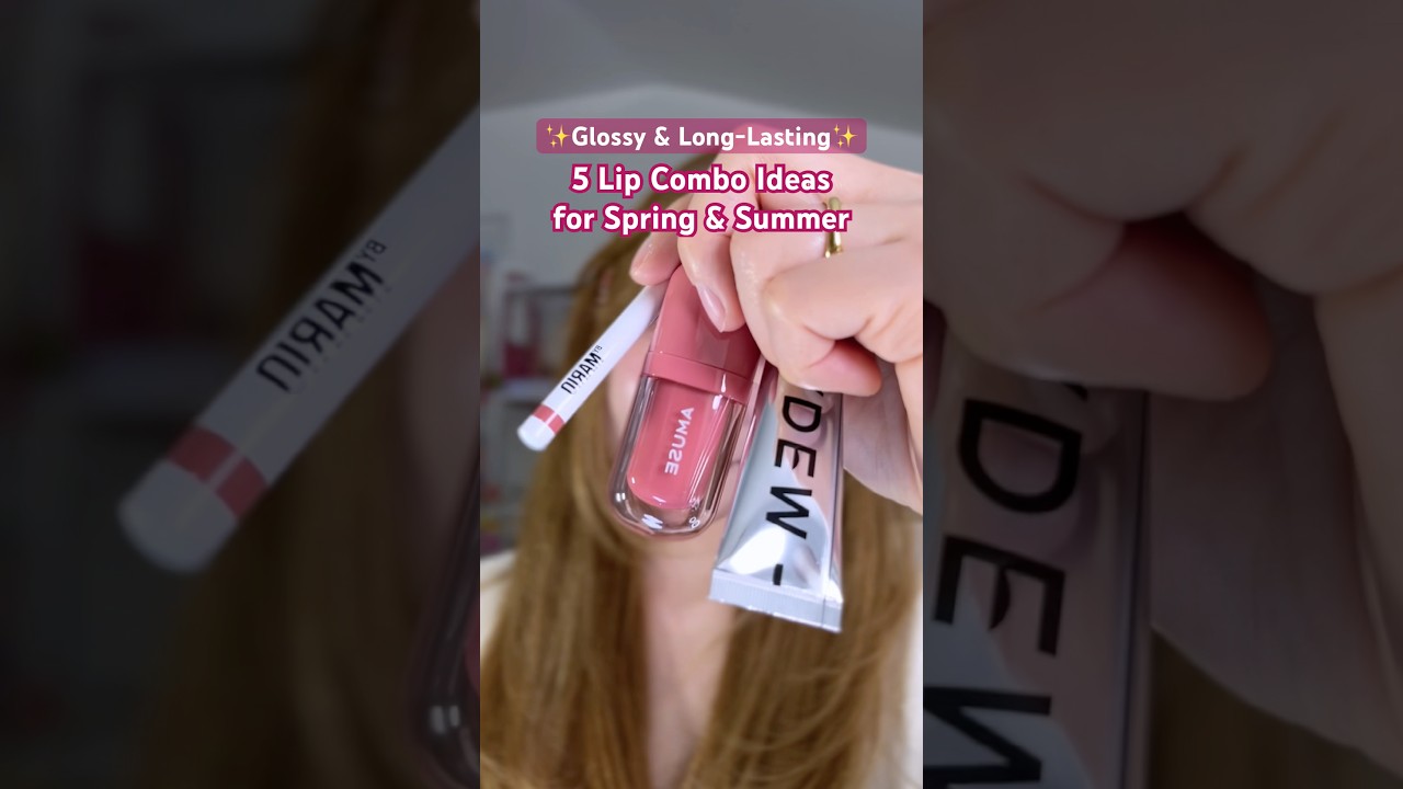 Juicy Lip Combos for Spring & Summer🍓 #lipcombo