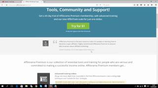 Affilorama Affiliate Marketing Training Software & Support