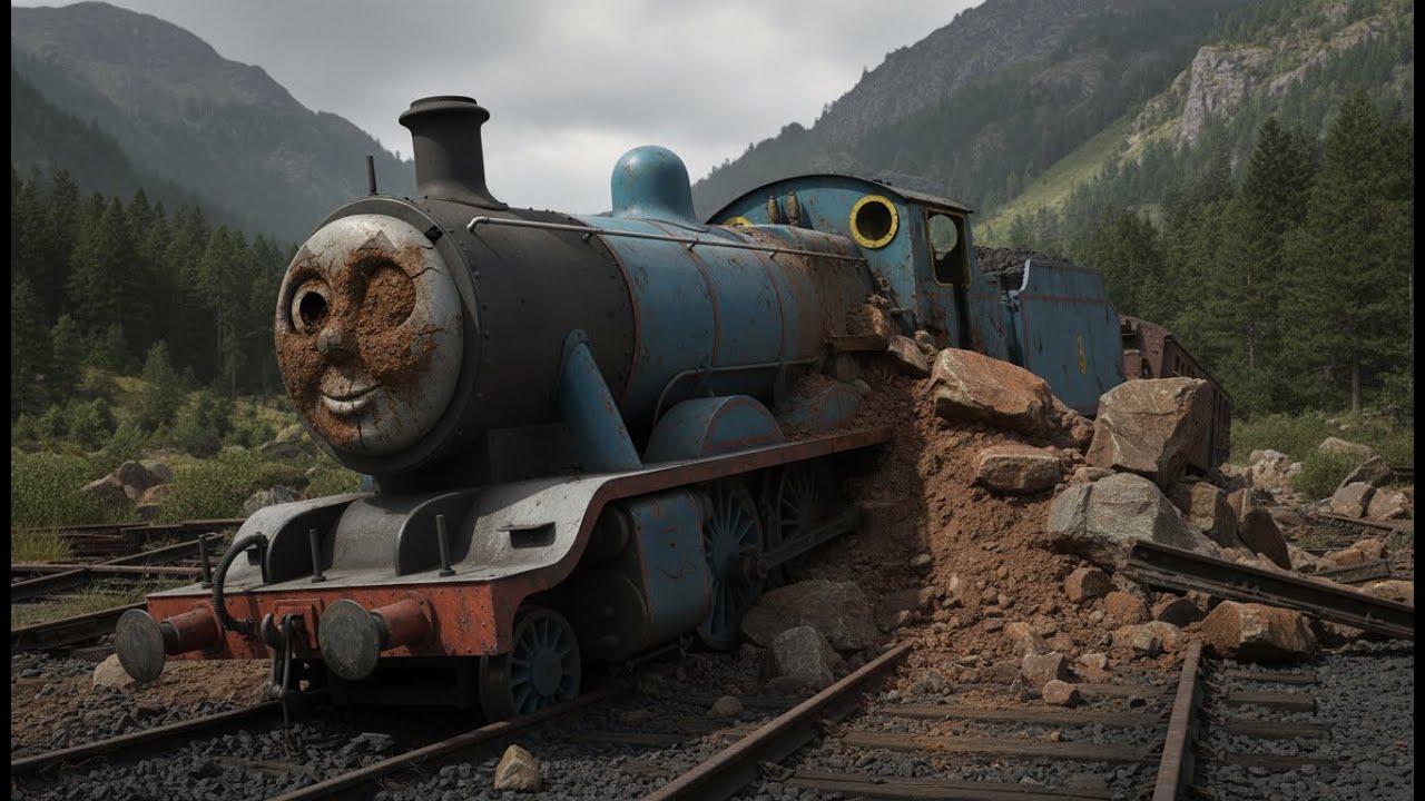 Restoring Thomas the Tank Engine Buried Under Rock and Soil for 5 Years  Full Restoration