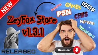 ZeyFox Store v1.3.1 For PS3 CFW Tutorial+Download#ps3