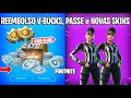 FORTNITE - CLUBE REEMBOLSO V-BUCKS, PASSE PACOTÃO e NOVAS SKINS?