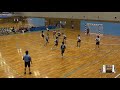 6日 ハンドボール女子 国体記念体育館Dコート 名経大市邨×昭和学院 2回戦 2