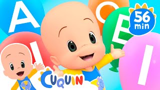Aprende Las Vocales Con Los Globos De Colores De Cuquín Vídeos Educativos Para Niños
