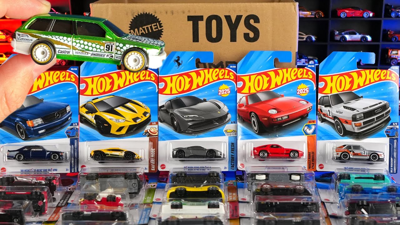 Unboxing 2025 Hot Wheels P Case