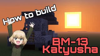 Minecraft Katyusha Rocket Launcher | How to build